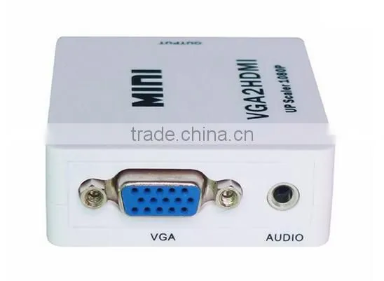Mini VGA TO HDMI Converter , Vga2hdmi Converter Dengan With Audio 1080P 3D Projectors photo-4