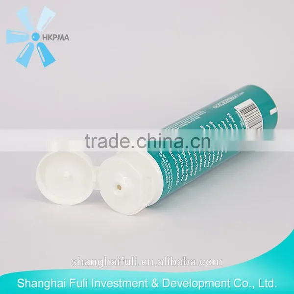 Empty Oval PE Tube for Cosmetic Packaging photo-3