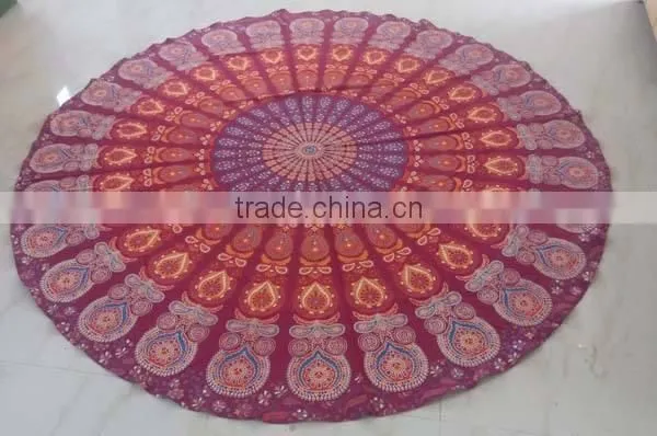 Round Mandala Tapestry
