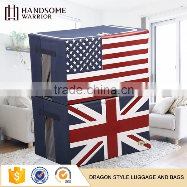 Hot Selling Oxford Fabric Folding Multipurpose Clothes Toy Storage Box photo-2