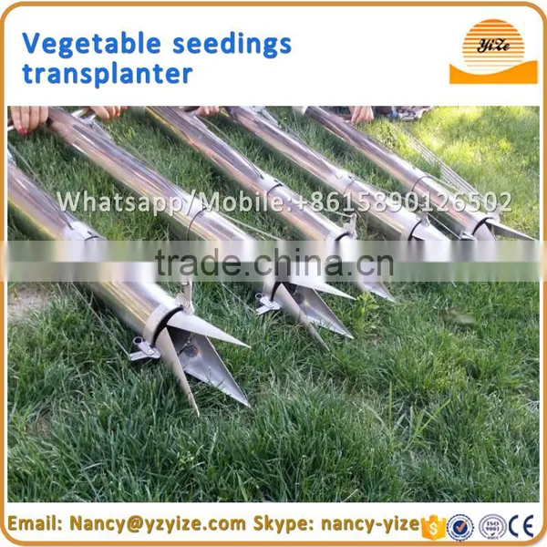 Improved manual bulb vegetable seedling handheld transplanter for sale