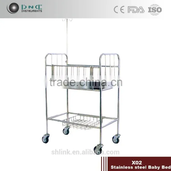 Hospital China X02 Baby Bed