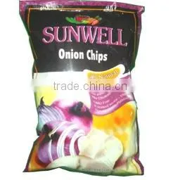 Low Temperture Vacuum Fried Onion Chips ( Healthy Snack)
