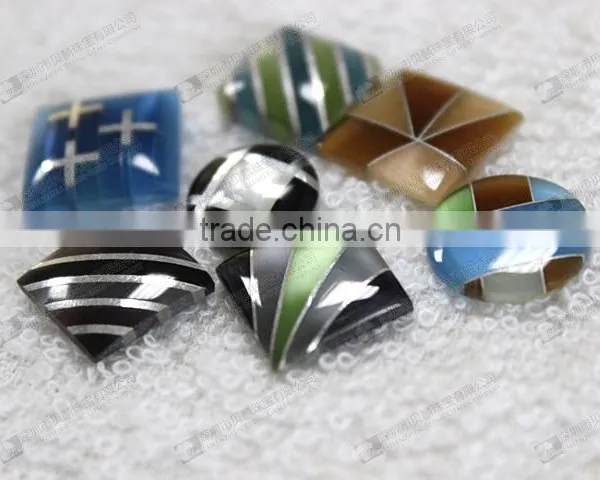 Fashion Gemstone Accessories,gemstone Mosaic for Button Making photo-6