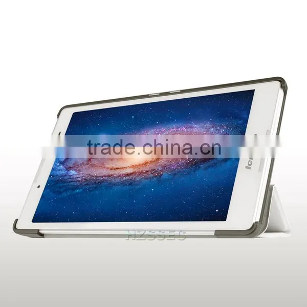 Stand Leather Phone Case Ultra Slim Tablet PU Cover For Lenovo Tab 2 A8-50 photo-5