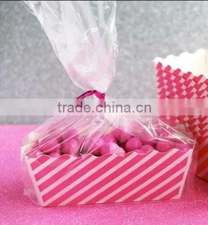 Stripes and Dots Small Rectangle Paper Loaf Pans Baking Pans - Mini Cake Pans - Loaf Baking Pans 1.2" Wide X 3.1" Long X 1.4" h photo-4