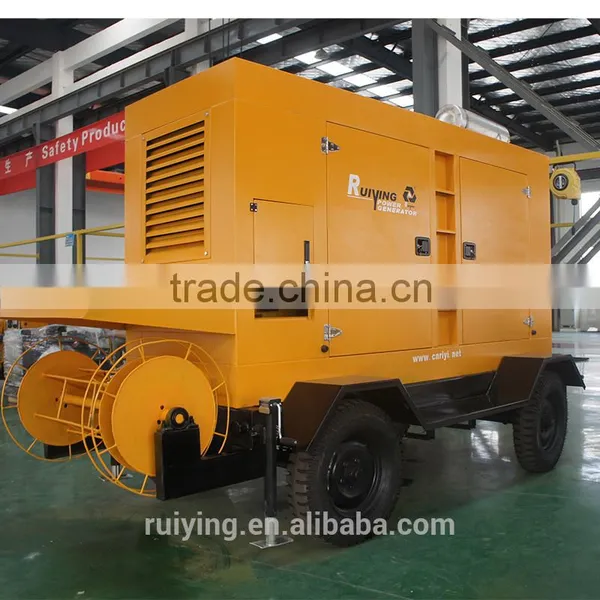 104kw/130KVA Silent Trailer Diesel Generator Made in China photo-2