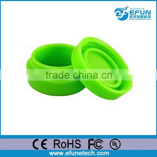 Food Grade Silicone Rubber Small Jars,dab Wax Containers,silicone Dab Wax Vaporizer Oil Container photo-3