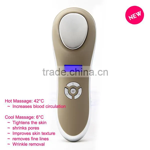 New Hot Ultrasonic Galvanic Facial Beauty Massager Machine and Cold Ultrasonic Beauty Machine Easy to Use photo-3