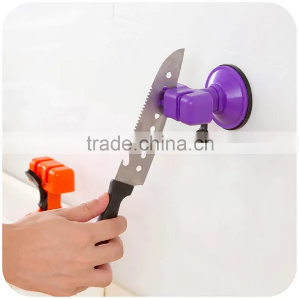 Knife Sharpener 2 Stage Manual Diamond Knife Sharpener With Suction Pad photo-3