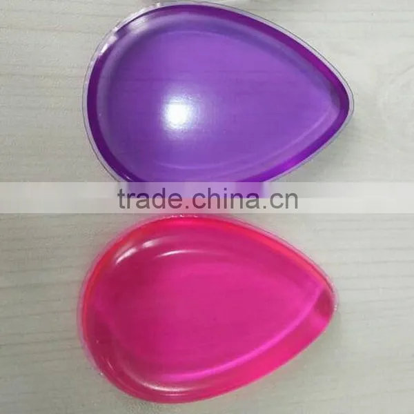 Colorful Tear Drop Silicone Sponge Water Drop Silisponge Makeup Puff