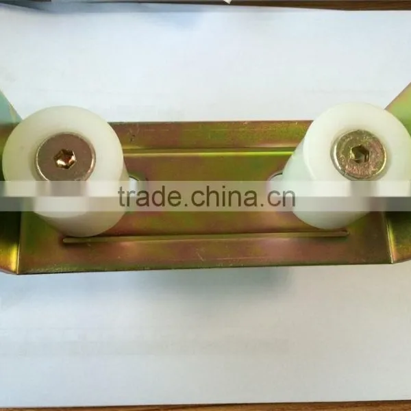 Sliding Gate Guide Nylon Roller With Bracket photo-2