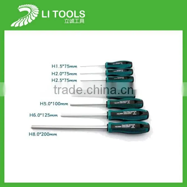 Soft Rubber Handle Crv H1.5 H2 H2.5 H3 H4 Hexgonal Screwdriver photo-2