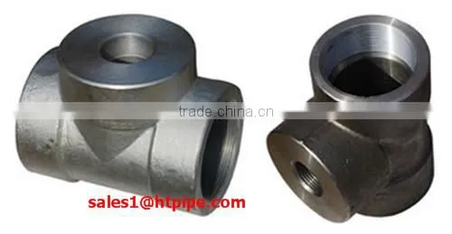 ASTM A182 F12 Threaded Tee ASME B16.11 photo-4