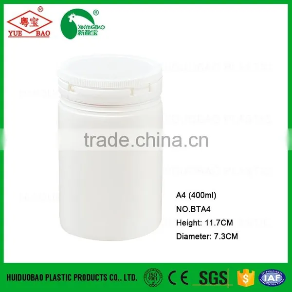400ml Plastic White Medicine Bottle