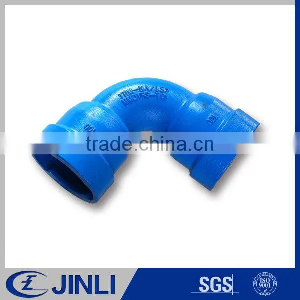 OEM Grey Iron & Ductile Iron Cast Factory Price Pipe Coupling Grooved/mechanical Joint Outlet and Grooved Fittings photo-2