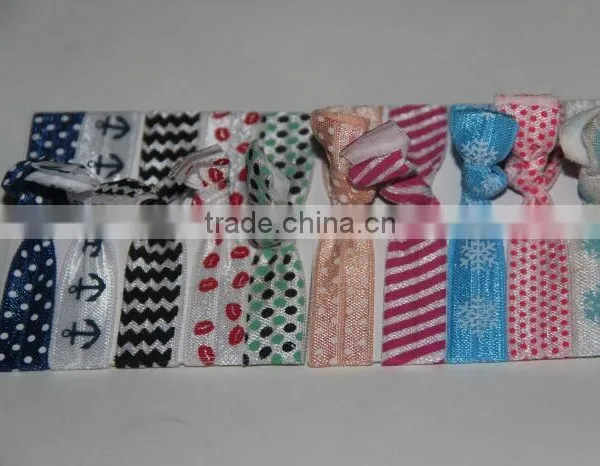Most Fashion Various Color Elastic Hair Tie for Girls/hair Band photo-3