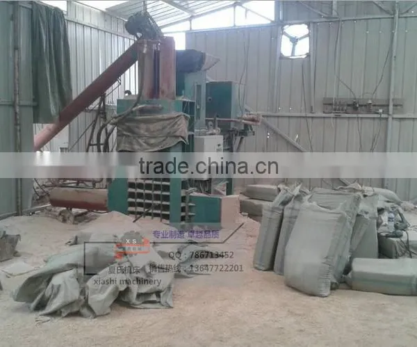 Full Automatic Low Cost Wood Sawdust Baler/wood Shaving Baler Machine for Sale XSJM-80T photo-2