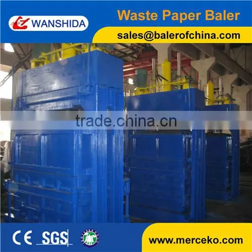 Hydraulic Vertical Good Quality Low Price Waste Paper Mini Square Hay Baler for Sale photo-5
