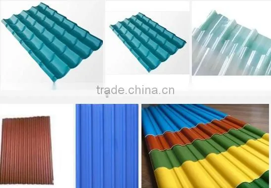 Plastic Glazed Roof Tile Production Line photo-2