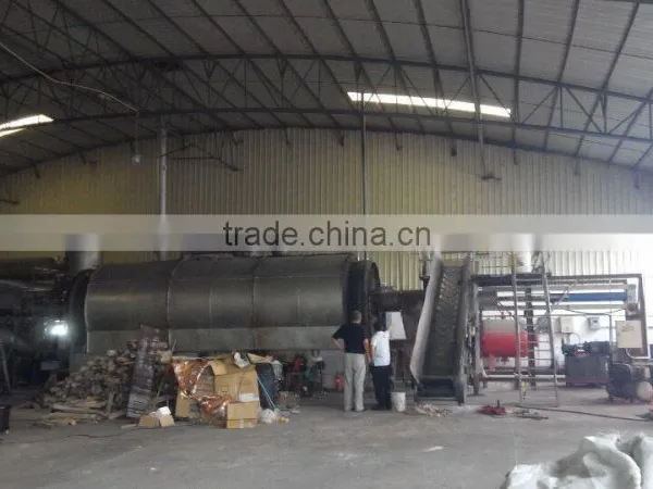 Fast Installation Plastic and Tyre Waste Pyrolysis Recycling Line photo-6