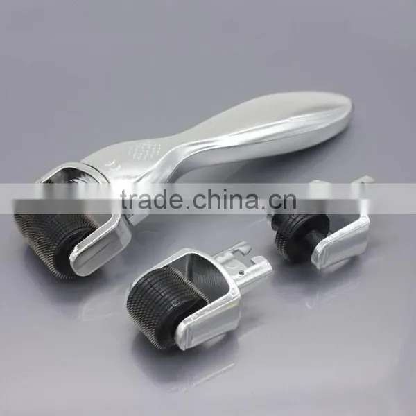 Hot Sale Dermaroller 180needles 600needles 1200needles 3 in 1 Derma Roller Titanium Micro Needle Roller photo-4