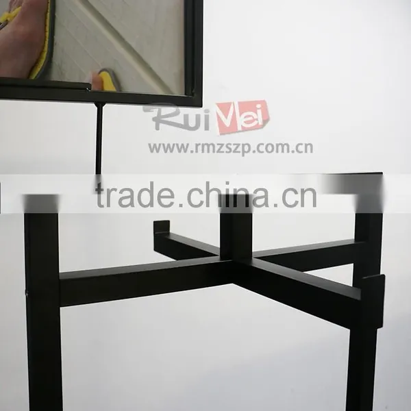 2015 Stand Store 4 Sides Hang Cloths Island Frame Display Racks photo-2
