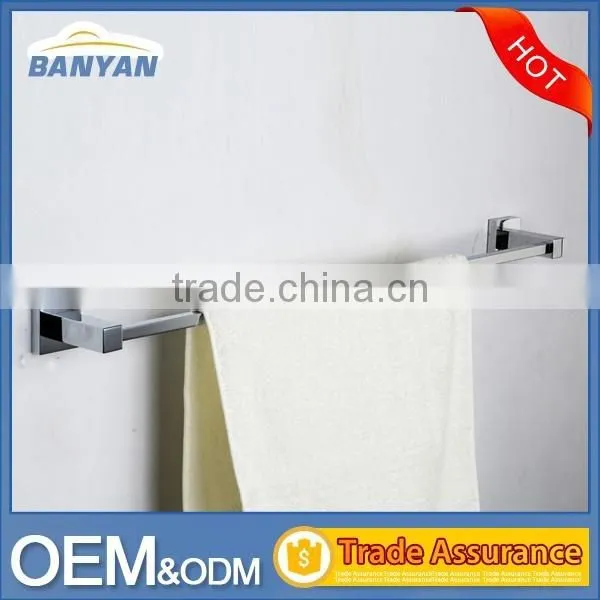 Wall Mounted Stianless Steel Double Extension Bar Towel photo-4