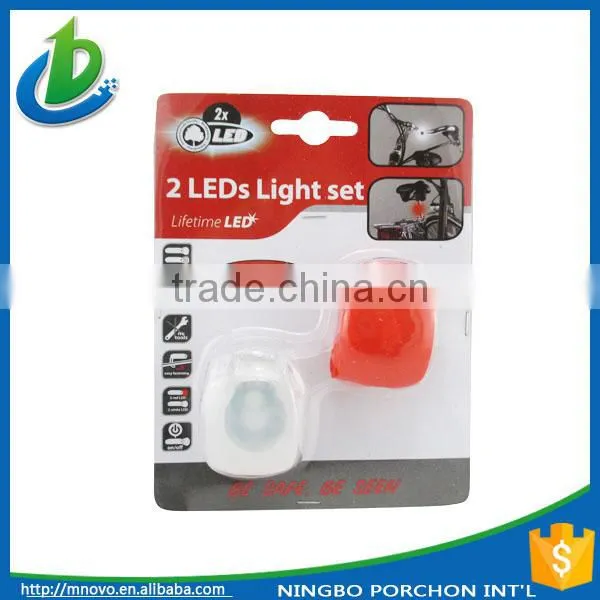 Popular Safety Silicon Bike Bicycle Light With LED photo-2