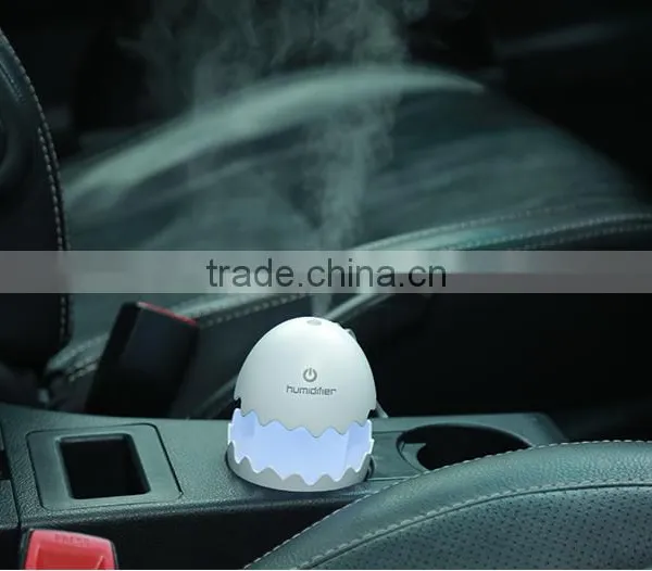 Mini Egg Shape Humidifier With USB Charge, Air Fresh Purifier Control by Tourch Switch For Office photo-5