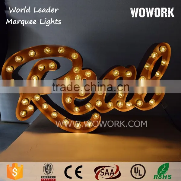 Lighted Alphabet Metal Letter Sign photo-2