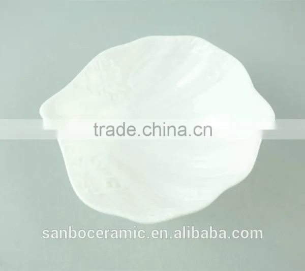 Ceramic Chafing Dish / White Ceramic Serving Dishes Bowls /letter Dishes photo-3
