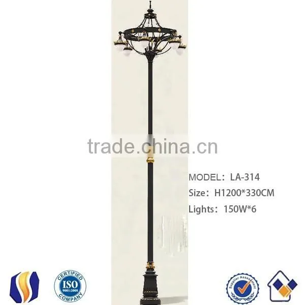 China Supplies Antique Cast Iron Street Lighting Pole photo-3
