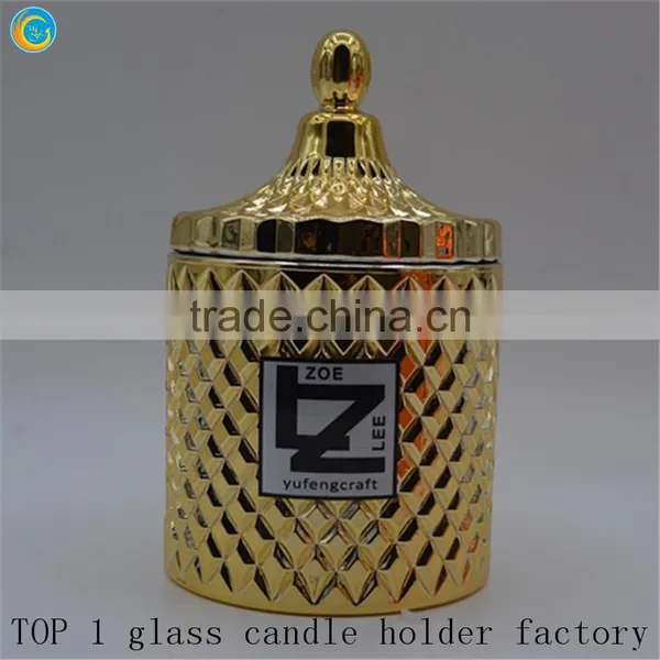 Silver Decorative Glass Candy Jars photo-6