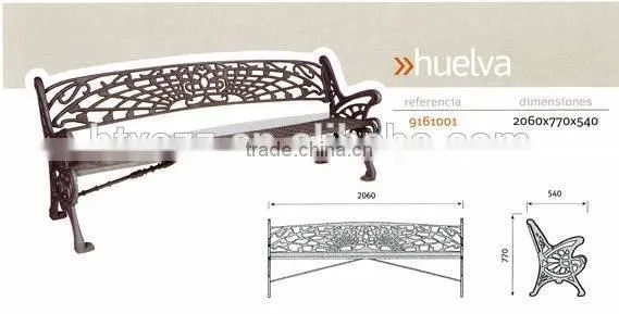 Wholesales Park Seated Bench,park Bench Frames,antique Park Bench Parts photo-4