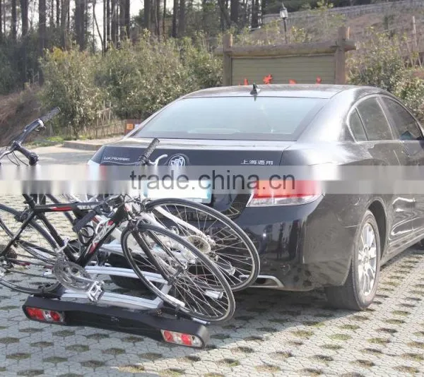 163700 Tilting Cycle Carrier Tow Bar Mounted Camping for 3 Bike photo-4