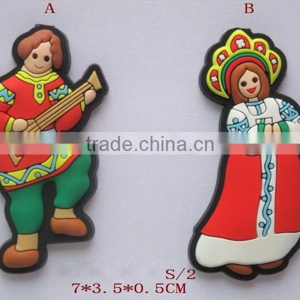 Russia Souvenirs New Matryoshka Doll Design Refrigerator Magnet Bottle Opener photo-4