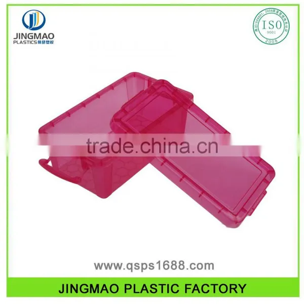 Colorful Cheap Storage Plastic Box With Lid With Lock photo-3