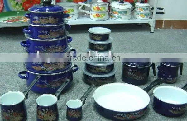 Hot Sale Enamel Casserole 24pcs Set photo-3
