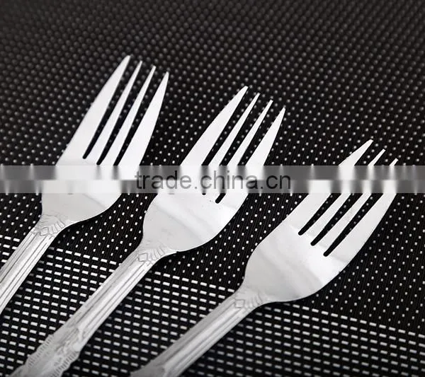 Factory Direct Wholesale Stainless Steel Dessert Fork With Stainless Steel Tableware Set photo-4