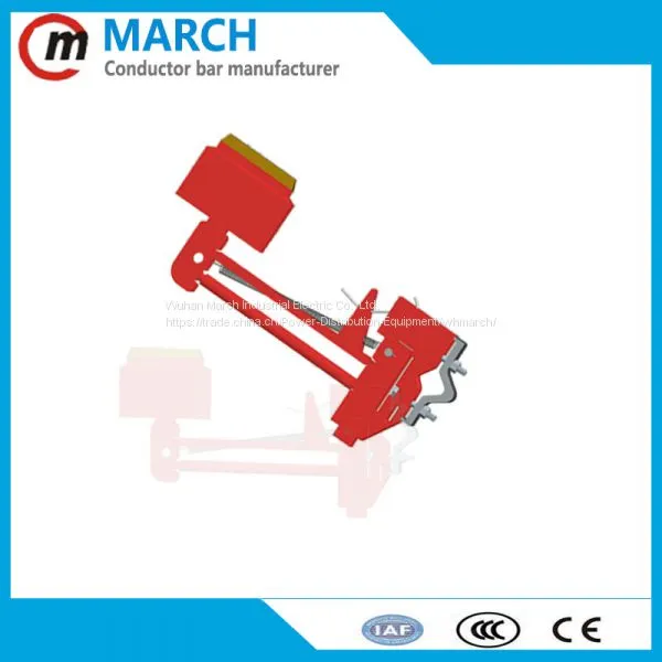100 Current Collector for Product Description Product Name Crane Component Green & Blue Current Collector 100amp Material Copper&Graphite Color Red and Green Standard As Standard Weight 0.8kg Rated Current (A) 50A 100A Used Overhead Crane Rail , Con photo-5
