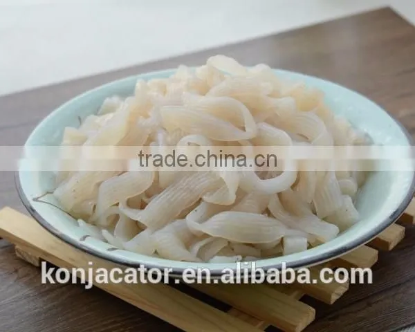 Instant Konjac Noodle Low Calories High Fibre Konjac Shirataki Capellini With Spinach photo-3
