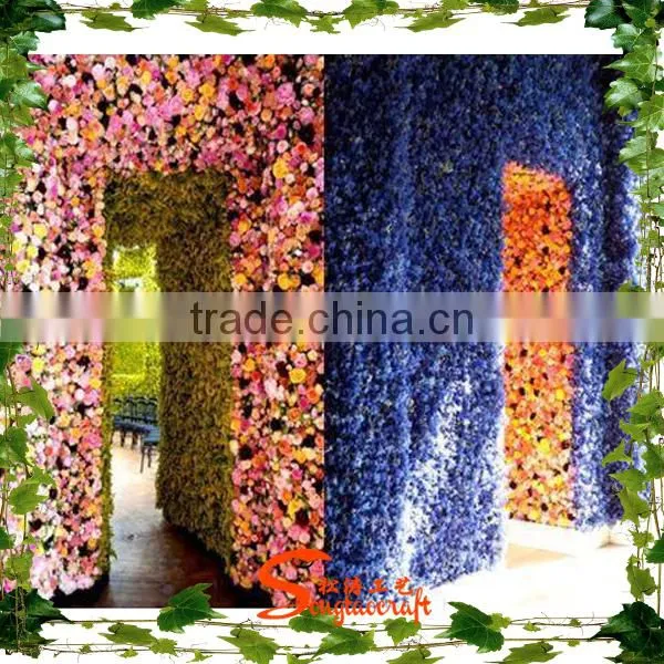 2015 New Garden Decorations Artificial Flower Wall for Residence and House photo-4
