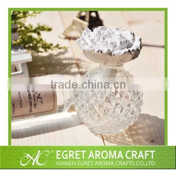 2015 Wholesales Aroma Liqudi Square Shaped With Sticks Reed Diffuser Glass Bottle photo-4
