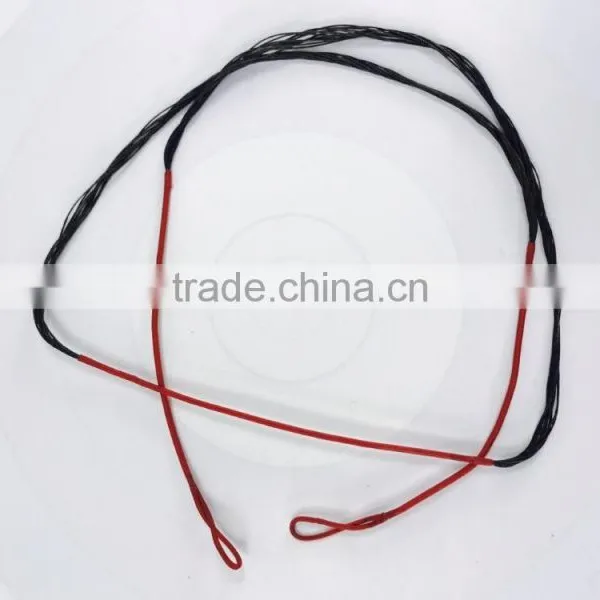 45" Pure Red Imported Material B50 Loop Strings Archery Horse Shooting BowStrings photo-3