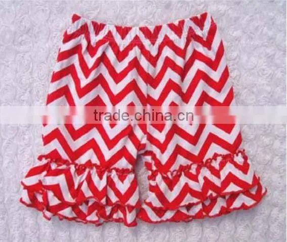 2016 China Yiwu Product and Wholesale and EXW Price Cotton Shorts With Rufffle for Baby Kids for Summer and Sport Wearing photo-4