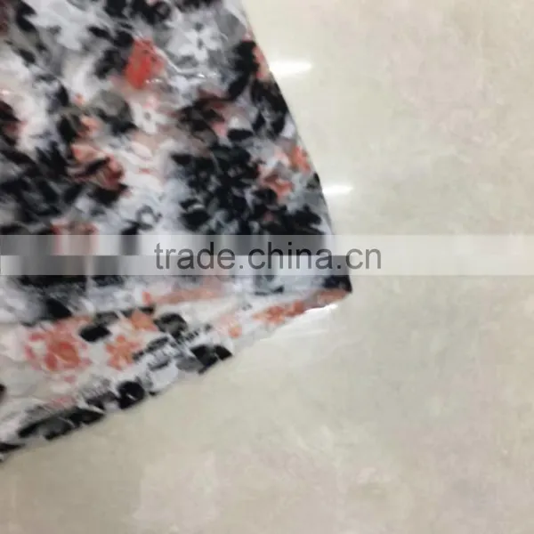 Yiwu Leftover Stock Flower Full Print Ladies Lace Tops photo-2