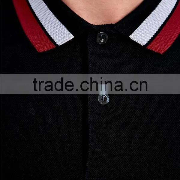 Men's Slim Fit Colorful Collar Fashion Polo Shirt,polo Shirt Different Colors photo-5
