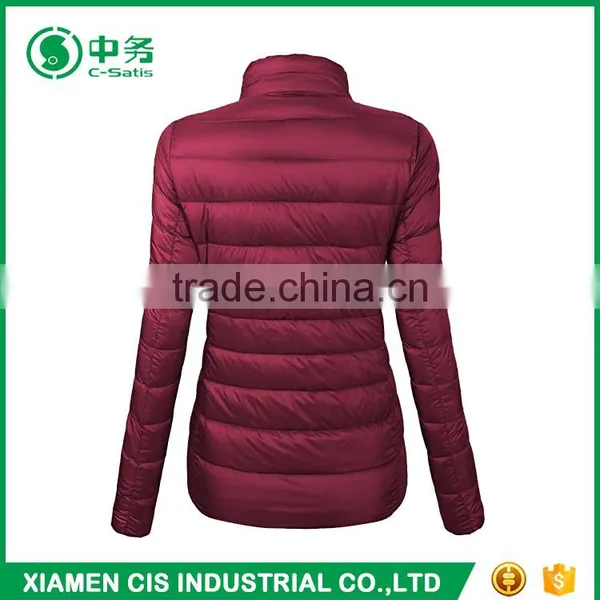 Top Quality Windproof Women Winter Duck Feather Jacket for Sale photo-2