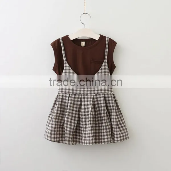 2017 New Arrival Cute Design Baby Wear/kids Clothes Baby Girls Two Pieces Sets photo-3